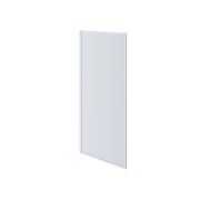 Неподвижная душевая стенка Aquatek AQ ARI WA 08020BL 800x2000, для комбинации с дверью, профиль черный, стекло прозрачное