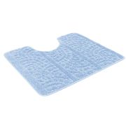 Коврики д/туалета Актив icarpet 50*60 голубой (03)