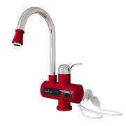 Проточный водонагреватель WH-003 RED  (3,3 кВт, УЗО, кухня, индикатор темп) MIXLINE
