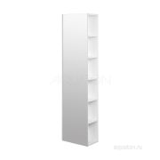 Шкаф - колонна AQUATON Сканди с зеркалом белый 1A253403SD010
