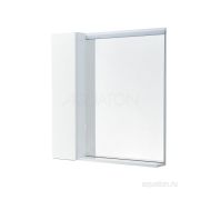 Зеркальный шкаф AQUATON Рене 80 белый, грецкий орех 1A222502NRC80