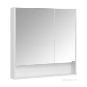 Зеркальный шкаф AQUATON Сканди 90 белый 1A252302SD010