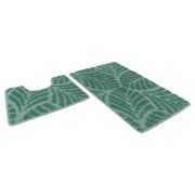 Набор ковриков д/ванной Актив icarpet 60*100+60*50 зеленый (01)