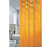 Штора для ванной 3D Orange 180*180 ZALEL 3D-002 без колец