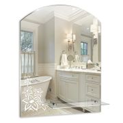 Зеркало MIXLINE «Анис» 535*670 (ШВ) с полкой (К)