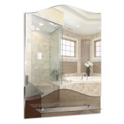 Зеркало MIXLINE «Вираж» 450*650 (ШВ) с полкой