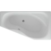 Акриловая ванна Aquatek Медея 170х95 см MED180-0000038 правая, без гидромассажа, с фронтальным экраном (вклеенный каркас)