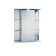 Зеркальный шкаф СаНта Герда 55 101021 с подсветкой, цвет белый