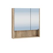 Зеркальный шкаф «Мира 60» янтарный НП