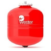 Бак расширительный  35л для отопления WESTER(верт) (присоединение 3/4)WRV